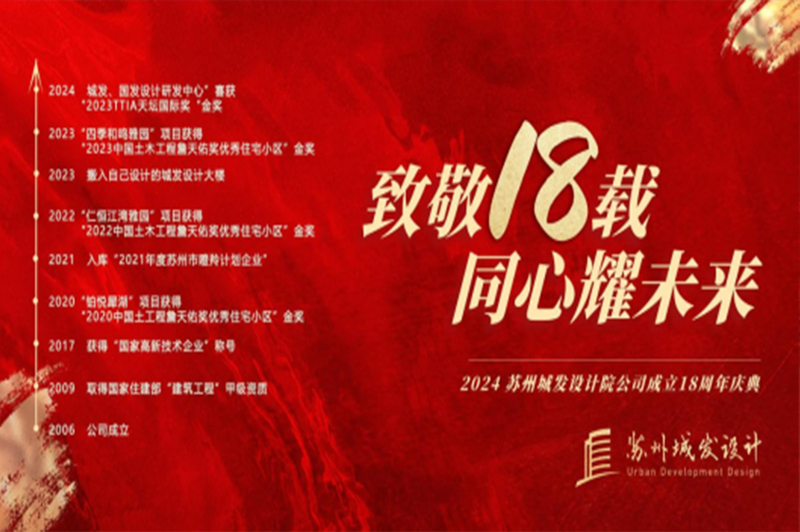 記憶丨蘇州城發設計喜迎十八周年慶！